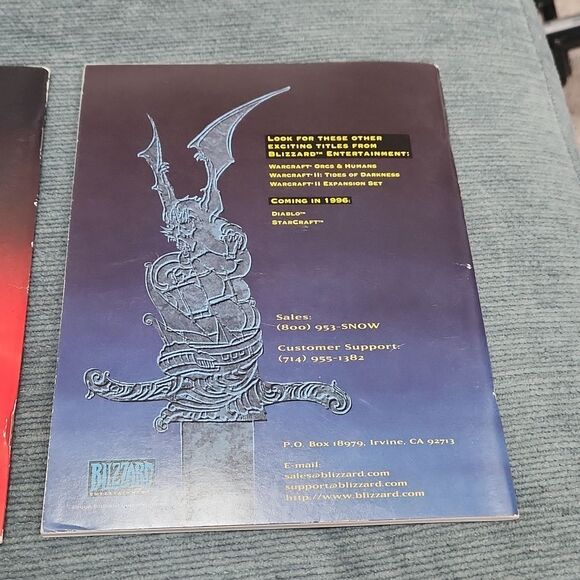 Warcraft Lot of 2 Books Orcs & Humans and Tides of Darkness - Picture 7 of 7